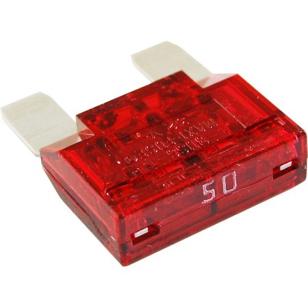 BLUE SEA SYSTEMS Automotive Fuse, 50A, 32V DC, Indicating 5140